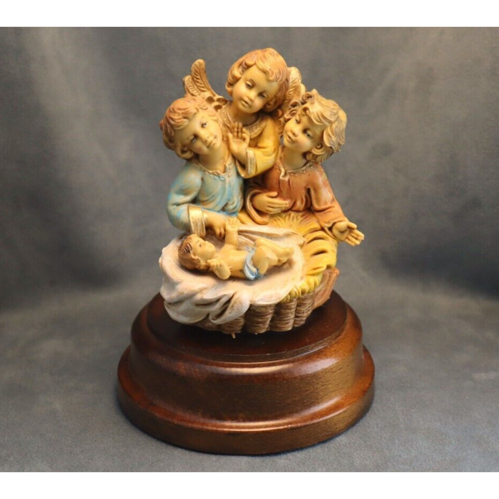 Christmas Music Box Nativity Scene San Francisco Music Box Company